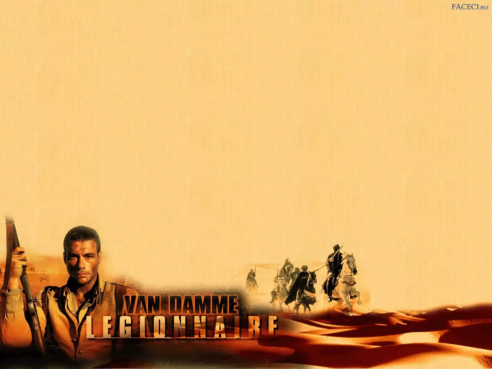 pustynia, Jean Claude Van Damme, broń